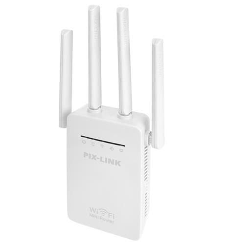 Intervene inflation Illusion Amplificator extender retea WI-FI Pix-Link router wireless 300Mbps
