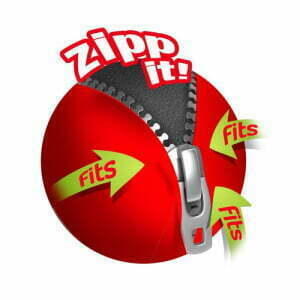 Huse scaun Kent 12buc - Negru/Rosu