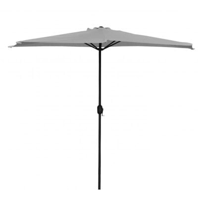 Umbrela pentru balcon gri 2.7 m