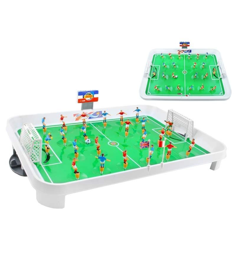 joc masa de mini fotbal cu 22 jucatori pe arcuri dimensiuni 50x36x10cm a0sp rq