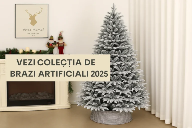 Acasă 1 brad artificial nins